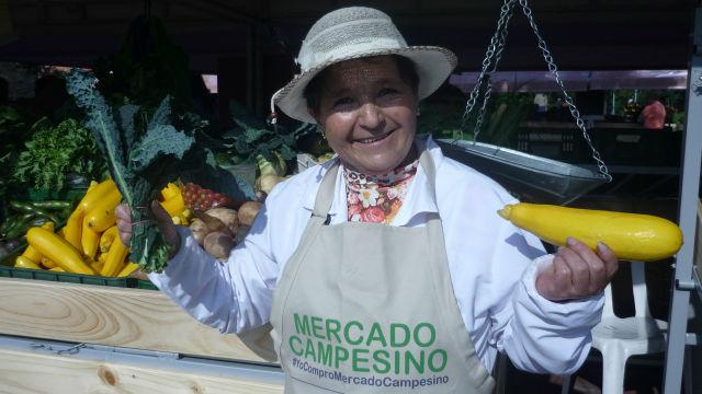 Mercado Campesino en el sur de la ciudad - Foto: Secretaría de Desarrollo Económico
