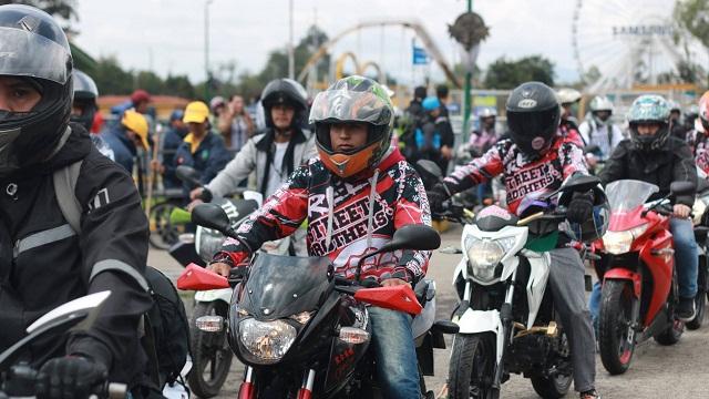 Motociclistas Bogotá - Foto: Secretaría de Movilidad 