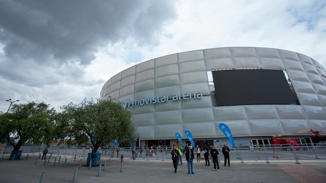 El Coliseo Movistar Arena de Bogotá, está listo para un concierto de prueba - Foto: Alcaldía Bogotá