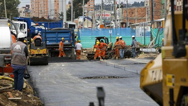 Obras en vías de Bogotá - Foto: Comunicaciones Alcaldía Mayor 