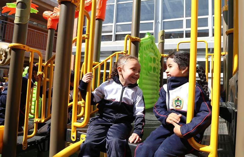 Parques infantiles Foto: Secretaría de Educación