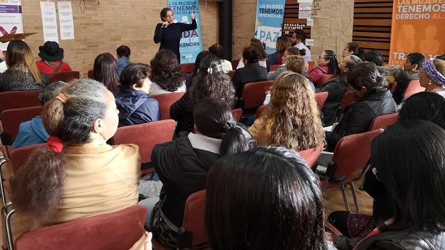 Encuentro para la actualización de la Política Pública de Mujeres en Bogotá Foto: Secretaría de la Mujer