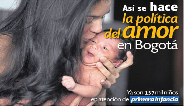 Bogotá es líder en atención a la primera infancia en Colombia y América Latina