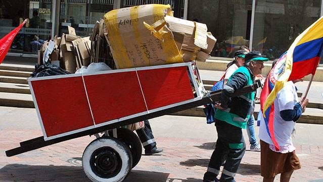 En Bogotá hay más de 70 organizaciones de recicladores.