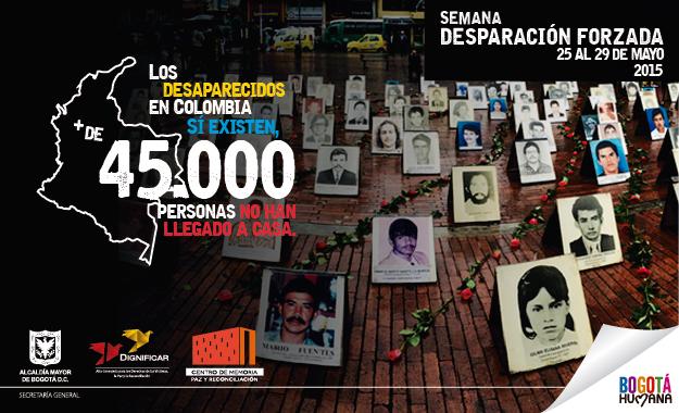 Inicia la conmemoración de la Semana de la Desaparición Forzada