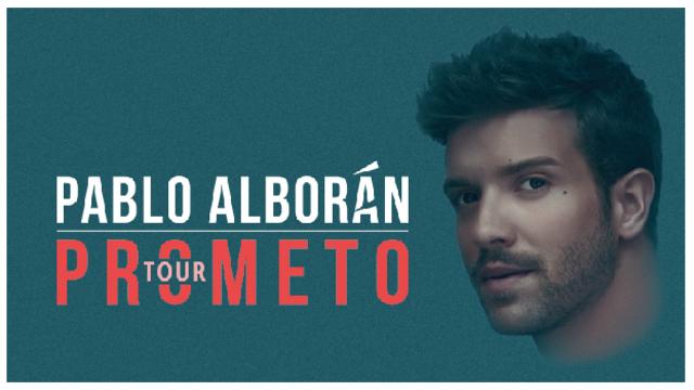 Pablo Alborán Tour Prometo 2018 - Foto: TuBoleta