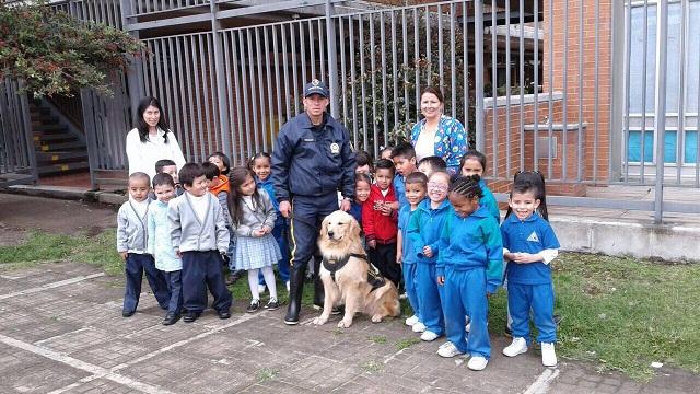 Vigilancia en colegios oficiales de Bogotá - Foto: Secretaría de Educación 