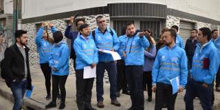 Secretario de Movilidad entregó intervención a calle en Sumapaz