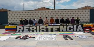 Foto de los 11 capturados señalados de integrar los 'PPP', vinculados a 16 actos violentos en Bogotá.