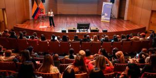 En la foto la presentación la campaña “Sin Acoso, Sin Violencias, Sin Excusas
