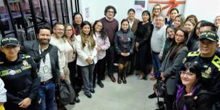 Imagen del nuevo equipo de la Comisaría de Familia en Puente Aranda