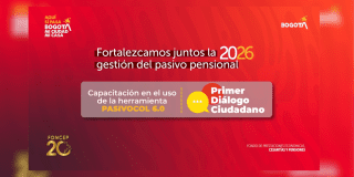 Imagen de la pieza gráfica del FONCEP