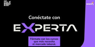Foto e imegen del programa Experta Bogotá.