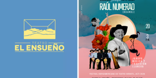 Imagen promocional del concierto en el que se aprecia el grupo musical.