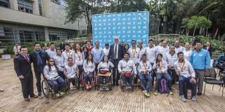 Condecoración deportistas paralímpicos 2016 - Foto: Prensa Alcaldía Mayor / Camilo Monsalve