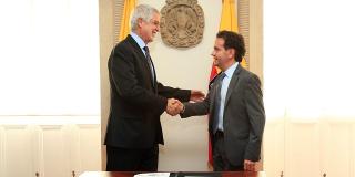 Posesión Secretario de Seguridad - Foto: Prensa Alcaldía Mayor / Diego Bauman