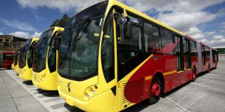 Buses de Transmilenio - Foto: Prensa Alcaldía Mayor de Bogotá / Diego Bautista