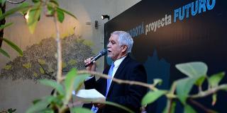 Alcalde Peñalosa inaugura la exposición Bogotá proyecta Futuro. Foto: Alcaldía Mayor