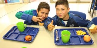 Alimentación escolar en Bogotá - Foto: Comunicaciones Secretaría de Educación 