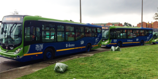 Troncal calle 80 cuenta con buses híbridos duales y renueva su flota de alimentación