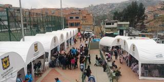 Feria de servicios Ciudad Bolívar - FOTO: Prensa Secretaría de Seguridad