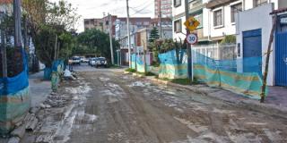 340 metros cuadrados de vía fueron recuperados en el barrio El Recuerdo de Teusaquillo