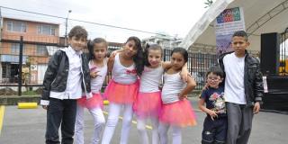 Niños participantes - Foto: Alcaldía Local de Rafael Uribe Uribe