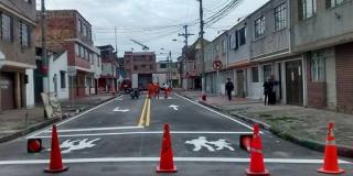 Avanza mantenimiento de la malla vial en la localidad de Barrios Unidos