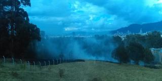 Incendio - Foto: Bomberos de Bogotá