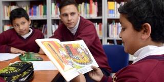 Gestores de lectura colegios Distritales - Foto: Prensa Secretaría de Educación 