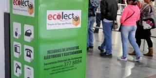 Puntos 'Ecolecta' en las localidades de Bogotá, para la recepción de residuos peligrosos