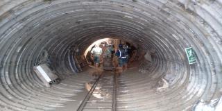 Construcción Tunel Linner - Foto: Corpacero