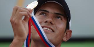 Éider Arévalo, atleta bogotano - Foto: Prensa IDRD