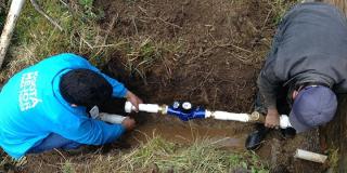 Agua potable para zonas rurales - Foto: Prensa Secretaría de Hábitat