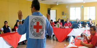 Talleres gratuitos de la Cruz Roja Colombiana - Foto: Red Justicia Previa