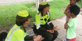 Seguridad en parques - Foto: Oficina de Prensa Policía metropolitana de Bogotá