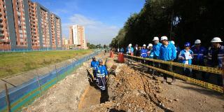 Inicio a las obras de ampliación de la Avenida La Sirena - Foto: Comunicaciones Alcaldía / Diego Bauman
