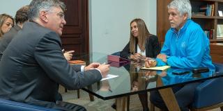 El alcalde se reunió con el ministro de Hacienda para revisar los detalles de las troncales que alimentarán el Metro de Bogotá