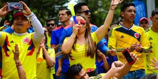 Recibimiento Selección Colombia - FOTO: Consejería de Comunicaciones