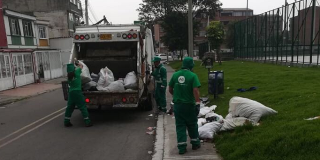 Bogotá amanece con 3.100 toneladas menos de basura