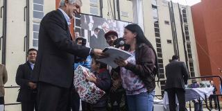 Peñalosa entrega vivienda gratis - Foto: Prensa Alcaldía de Bogotá