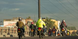 Motociclistas. Foto: Alcaldía Mayor