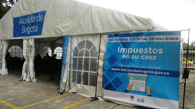 Punto de atención a contribuyentes - Foto: Secretaría de Hacienda