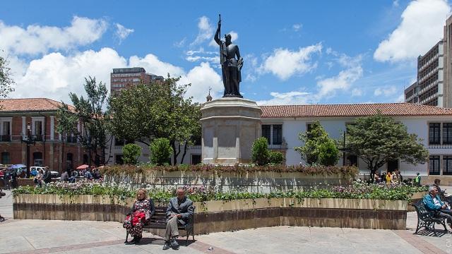 Monumento a Gonzalo Jiménez de Quesada - Foto: IDPC