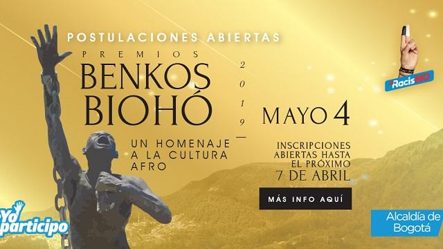 Benkos Bioho - FOTO: Prensa IDPAC Benkos Bioho - FOTO: Prensa IDPAC