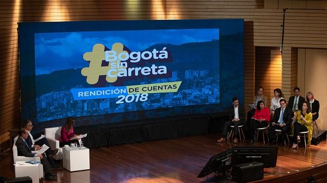 Balance rendición de cuentas 2018 - Foto: Comunicaciones Alcaldía Bogotá 