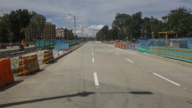 Apertura carriles Calle 94 - Foto: Prensa Alcaldía Mayor / Camilo Monsalve
