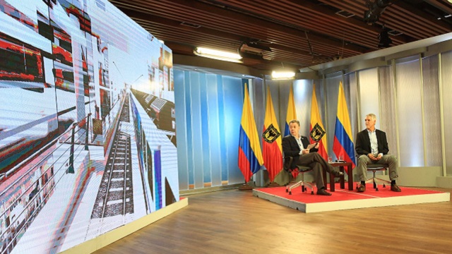 Anuncios Metro Presidencia de la República - Foto: Prensa Alcaldía Mayor / Diego Bauman