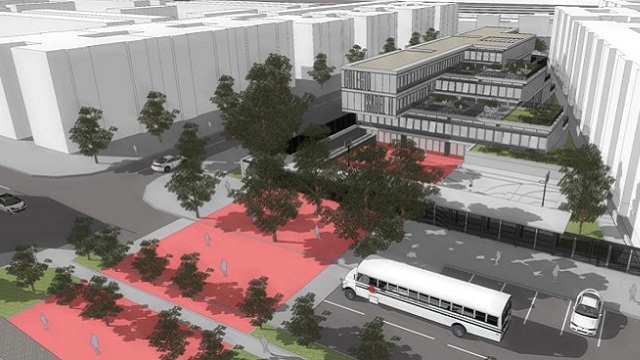 Render colegio Ciudad de Techo - Foto: Prensa Secretaría de Educación