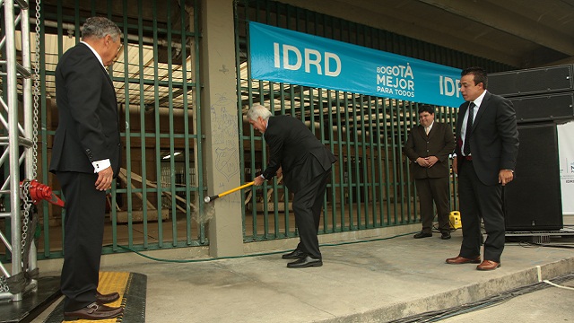 Presentación obras coliseo El Campín - Foto: Prensa Alcaldía Mayor / Diego Bauman
